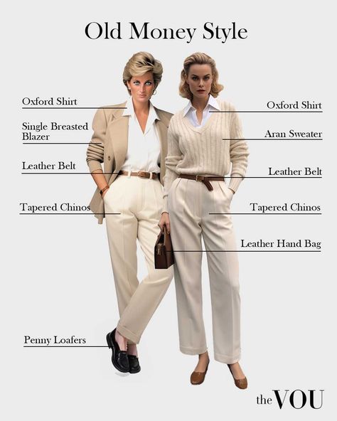 How to Dress Old Money: 17 Must-Have Fashion Essentials Casual, Business Fashion, Classic Wardrobe Essentials, Best Business Casual Outfits, Classic Womens Fashion, Old Fashioned Outfits Vintage, Office Fashion Women, Fashion Capsule Wardrobe, Work Casual