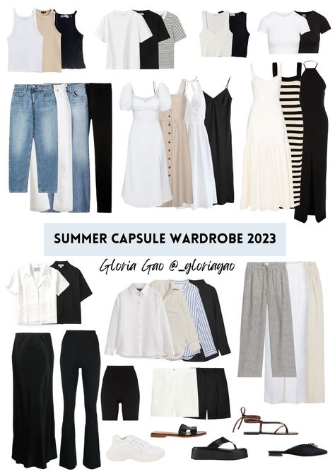 40-piece capsule wardrobe for summer. Details of each items can be found in my YouTube video! Outfits, Capsule Wardrobe, Casual, Capsule Wardrobe Essentials, Capsule Wardrobe Mom, Travel Capsule Wardrobe Summer, Capsule Wardrobe Minimalist, Capsule Wardrobe Summer Work, Capsule Wardrobe Summer