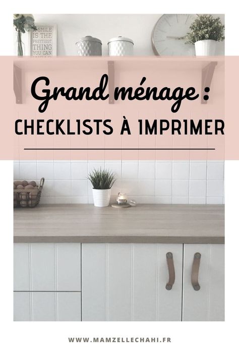 Planning grand ménage Grand Menage, Organization, Home Decor Decals, Archive, Bullet Journal, Messages, Organize, Stuff Stuff, Clean House