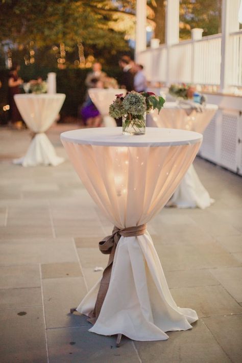 Simple Weddings, Wedding Ideas, Wedding Decorations, Wedding Table, Wedding Reception Cocktail Tables, Wedding Lights, Wedding Cocktail Tables, Reception Decorations, Elegant Wedding