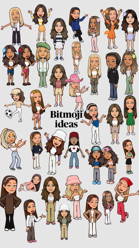 #bitmoji #bitmojioutfitideas #outfitinspo #wallpaper #art #snapchataesthetic #snapchat #snapchatfitspo Cartoon, Avatar, Disney, Kawaii, Draw, Bff, Bff Matching, Cute, Drawings