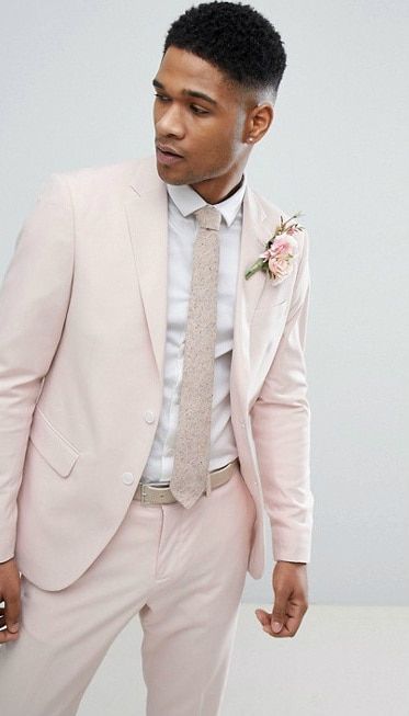 Blush pink suit for a wedding Men's Outerwear, Groom And Groomsmen, Suits, Men's Clothing, Groomsmen Suits, Mens Wedding Attire, Groom Suit, Groom Attire, Men's Jackets
