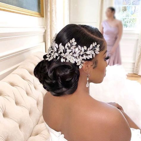 Bridal Hair, Wedding Hairstyles, Haar, Peinados, Bride Hairstyles Updo, Bridal Hair Inspiration, Black Wedding Hairstyles, Wedding Hair Inspiration, Maquillaje