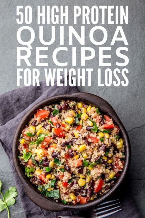 Quinoa, Healthy Recipes, Diet Recipes, Healthy Eating, High Protein Diet, Healthy Diet, Plant Protein Recipes, Whole Food Recipes, Quinoa Recipes Healthy