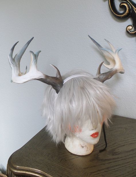 Cosplay, Wardrobes, Costumes, Satyr Costume, Horns, Reindeer Horns, Deer Horn Ideas, Deer Horn, Scarecrow