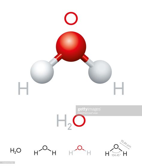 stock vector : H2O Water molecule model and chemical formula Art, Pink, Design, Molecule Model, Atom Model, Water Molecule Structure, Atom Model Project, Chemical, Chemical Products