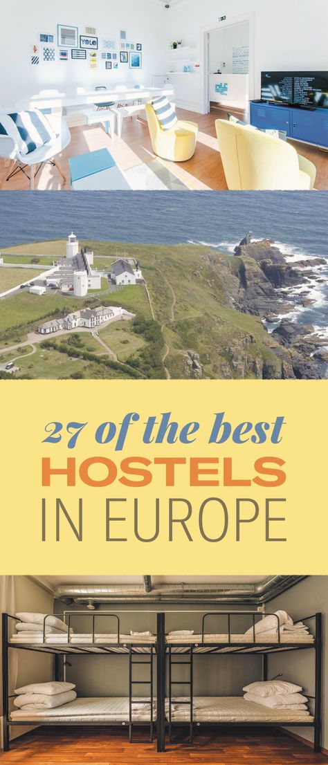 27 Of The Best Hostels In Europe Paris, Europe Destinations, Backpacking Europe, Destinations, Hotels, European Travel, Best Hostels In Europe, Europe Hostels, European Vacation