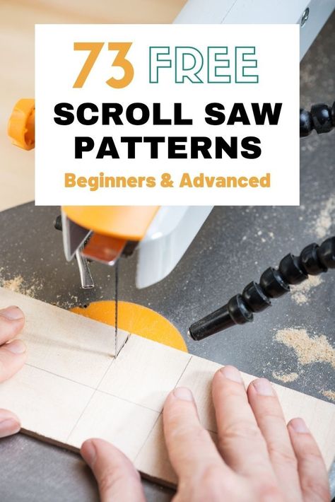73 Free Scroll Saw Patterns For Beginners & Advanced - Handy Keen Woodworking Projects, Molde, Woodworking Crafts, Diy, Scroll Saw Patterns, Scroll Saw Blades, Wood Working For Beginners, Woodworking Projects Diy, Scroll Saw Patterns Free