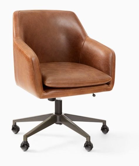 10 Best Leather Office Chairs That are Timeless (2023) - Happily Inspired Home Décor, Home, Leather Seat, Leather Office Chair, Leather Chair, Swivel Chair Desk, Swivel Office Chair, Swivel Chair, Leather Desk