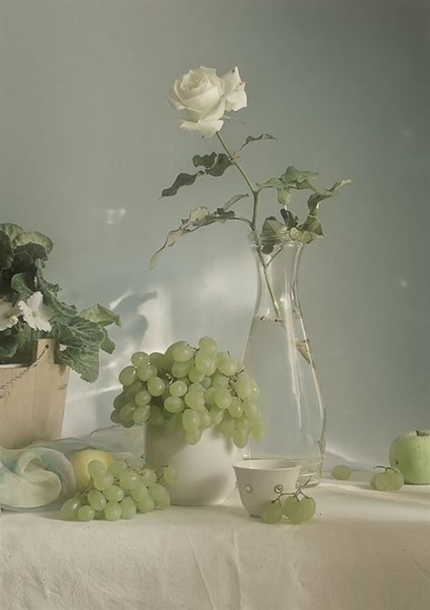 Floral, Pastel, Inspiration, Resim, Vert, Aesthetic Colors, Fotos, Mint Aesthetic, Pastel Green