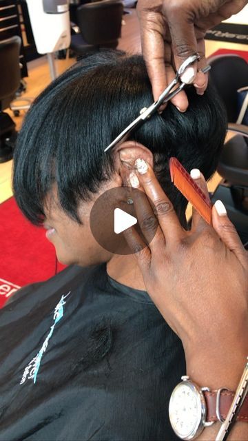 Bobs, Pixie Cuts, Pre K, Undercut, Ideas, African American Short Haircuts, Short Human Hair Wigs, Natural Hair Styles For Black Women, Women Pixie Cut