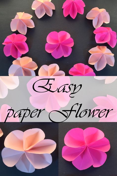lease enjoy , creative and wonderful paper flower. Diy Making Paper Flowers Step by Step. This diy craft Very Easy and Simple Paper Crafts . You can do it easy.#paper_flower # DIY # Origami # Paper craft Decoration, Paper Flowers, Origami, Easy Paper Flowers, Paper Flowers Craft, How To Make Paper Flowers, Paper Flowers For Kids, Paper Flower Crafts, Paper Flowers Diy Easy