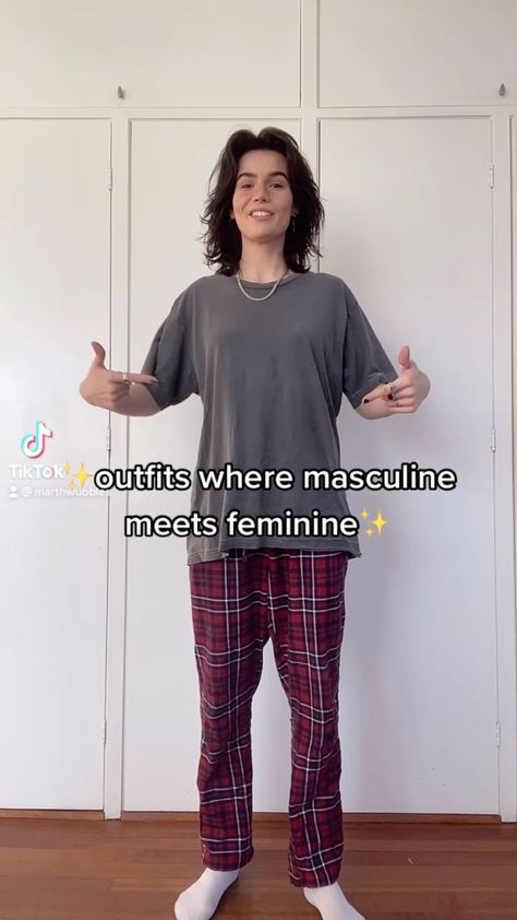 marthwatermelon on Instagram: Wanted to do an outfit video for people that wanna start dressing a lil more masculine :)🤍✨ #outfits #fashion #outfitideas Fashion, Outfits, Instagram, People, Dressing, Feminin Outfits, Masculine Feminine Fashion, Feminine Outfit, Fashion Outfits