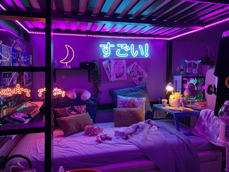 Shrimp on Twitter: "Havin a great night… " Gamer Room Decor, Gamer Room, Room Inspo, Room Ideas Bedroom, Teen Bedroom Decor, Chill Room, Teen Bedroom, Gaming Room Setup, Room Decor Bedroom