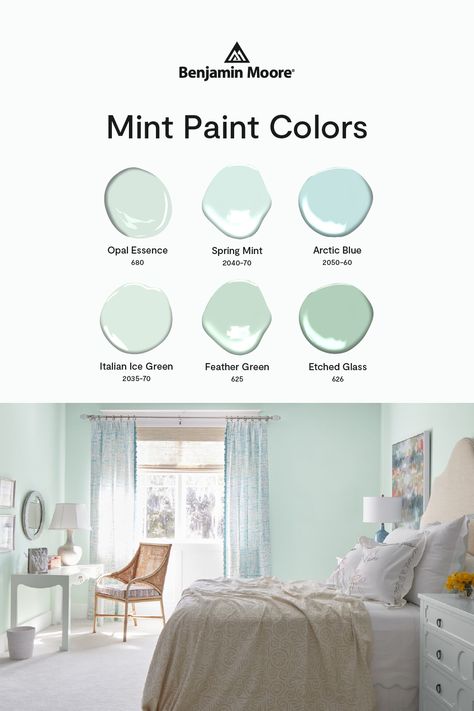 Decoration, Inspiration, Interior, Design, Mint Paint Colors, Mint Green Walls, Mint Green Rooms, Mint Green Paints, Mint Green Bedroom