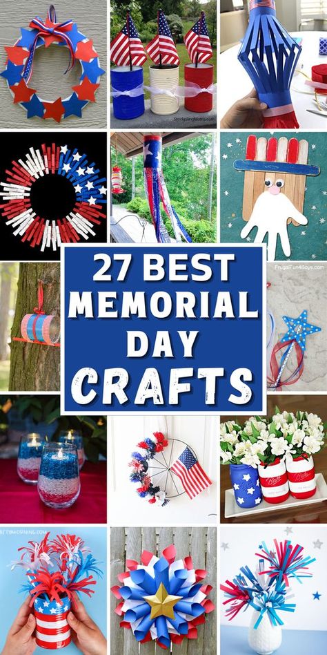 Summer Crafts, Bathroom Ideas, Bathroom, Ideas, Crafts For Seniors, Small Bathroom, Weekend Crafts, Patriotic Decorations Diy, Memorial Day Decorations