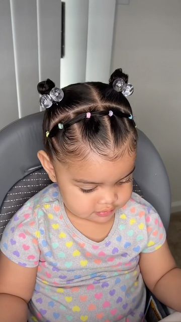 Short Baby Girl Hairstyles, Baby Hair Styles Girl Short, Baby Hairstyles Short Hair, Hair Styles For Toddlers, Baby Hair Dos, Infant Hairstyles, Peinados Coquette, Toddler Hair Dos, Baby Girl Hairstyles Curly