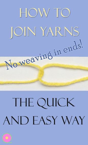 The quickest and easiest way to join new yarn in crochet or knitting. You have no yarn ends to weave in afterwards. Works in fine and medium weight yarns. Shown in detail how to continue when you run out of one ball of yarn. A great time-saving tip for crochet and knitting. #crochettutorial #knittingtips #joinyarn Crochet, Amigurumi Patterns, Knitting, Joining Yarn Crochet, Knitting Hacks, Knitting Techniques, Knitting Stitches, Knitting Instructions, Joining Yarn