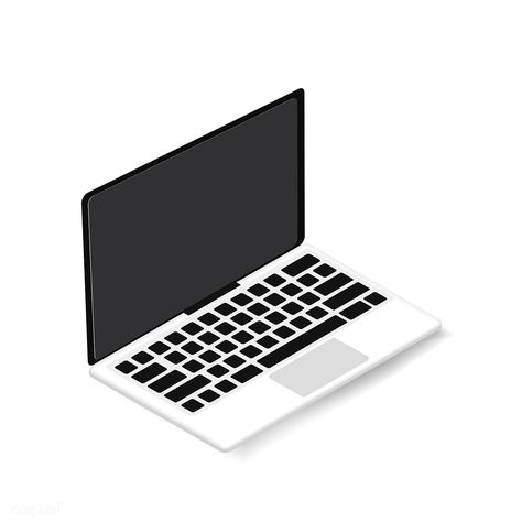 Vector icon of computer laptop icon | free image by rawpixel.com Web Design, Design, Macbook, Computer Icon, Keynote, Computer Laptop, Planner Stickers, Portfolio, Laptop Computers