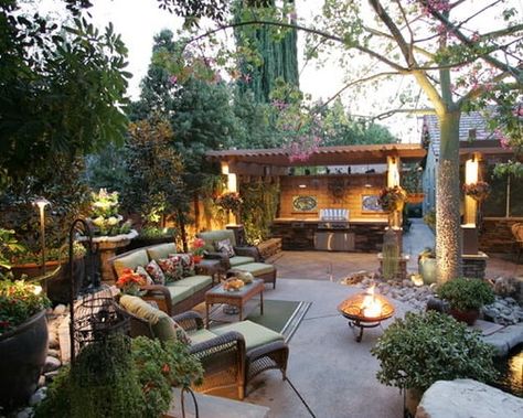 Your home's backyard shouldn't be wasted. Instead, think of it as a whole extension of your home where you can go to spend time with loved ones outdoo... | Keep Your Space Open-Air #Backyard #BackyardEntertainment #BackyardIdeas #DecoratedLife Ideas, Home Décor, Decoration, Architecture, Design, Outdoor, Garden Design, Back Garden Landscaping, Outdoor Deck
