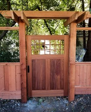 Gardening, Outdoor, Exterior, Fence Gates, Fence Gate, Wood Fence Gates, Fence Gate Design, Wooden Fence Gate, Garden Gates And Fencing