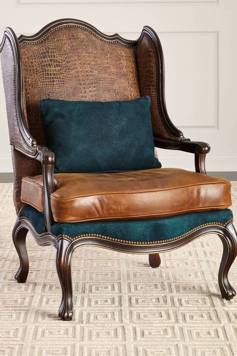 HBSWZ Massoud Aries Leather Wing Chair Denver, Upholstery, Interior, Leather Wing Chair, Leather Chair, Leather Upholstery, Chair Price, Chair Design, Chair