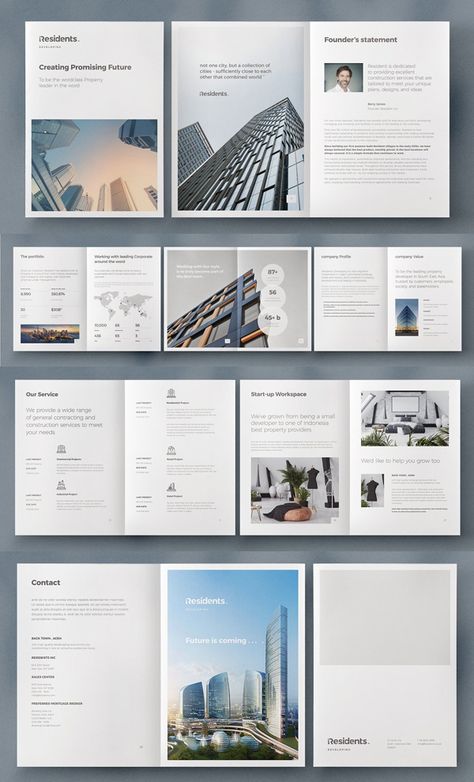 Real Estate Brochure Template Design Brochures, Design, Layout, Layout Design, Studio, Corporate Design, Company Brochure Design, Company Brochure, Corporate Brochure Design