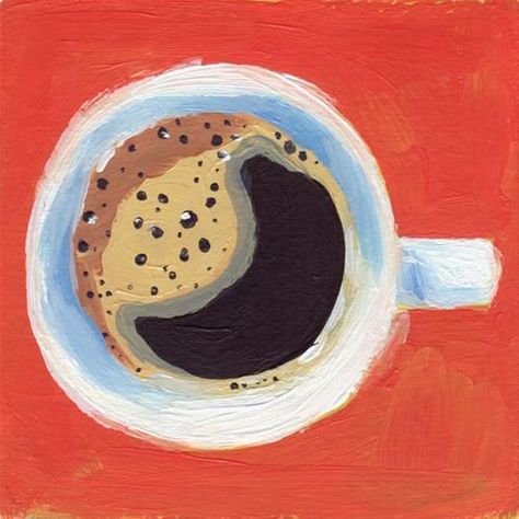 Coffee Art, Painting & Drawing, Art, Illustrators, Collage, Coffee Art Print, Coffee Art Drawing, Coffee Painting, Coffee Artwork