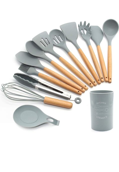 Silicone Cooking Utensils, Silicone Kitchen Utensils, Kitchen Tool Set, Silicone Kitchenware, Silicone Kitchen, Silicon Utensils, Gadgets Kitchen Cooking, Spatula Set, Cooking Utensils Set