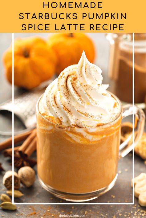Snacks, Starbucks, Matcha, Smoothies, Brunch, Pumpkin Spiced Latte Recipe, Pumpkin Spice Coffee Recipe, Pumpkin Spice Latte, Homemade Pumpkin Spice Coffee