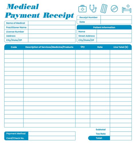 Posters, Free Receipt Template, Medical Billing, Payment, Receipt Template, Check And Balance, Receipts, Budgeting, Passport Online