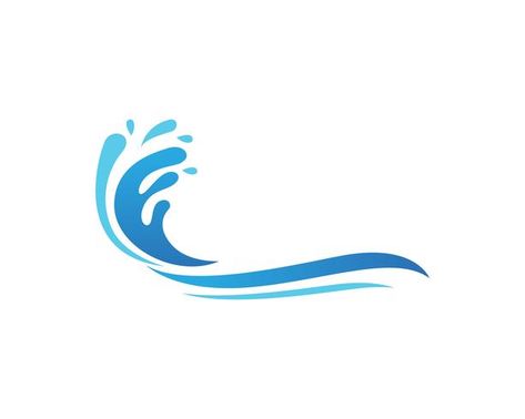 Logos, Waves, Design, Web Design, Surf Logo, Logo Design Water, Waves Logo, Beach Logo, Water Logo