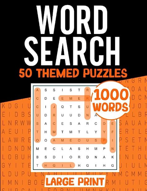 50 themed wordsearch puzzles with solutions: fun word search puzzles: Amazon.co.uk: B, K: 9798395903457: Books Word Search Puzzle, Word Search Puzzles, Kids Word Search, Wordsearch For Adults, Word Search, Spelling, Puzzle Books, Puzzles, Language