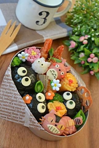 Totoro, Kawaii, Bento, Cute Bento Boxes, Kawaii Bento, Cute Bento, Kawaii Food, Japanese Bento Box, Kawaii Cooking