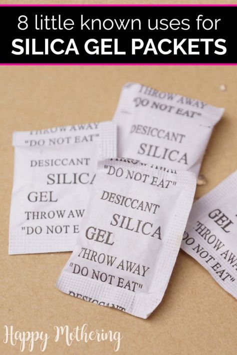 Silica Gel Uses, Homestead Food, Silica Packets, Homestead Tips, Eat Happy, It's Monday, Shoe Boxes, 1000 Life Hacks, Gel Pack