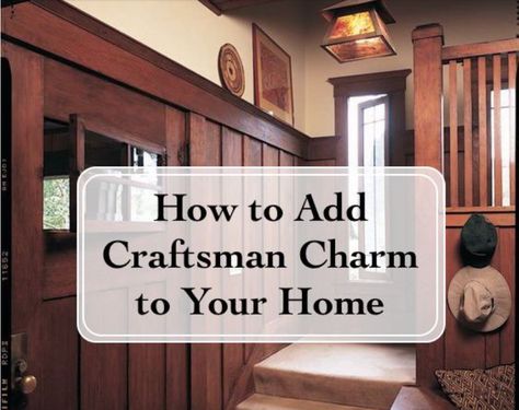 Craftsman Style Homes, Inspiration, Craftsman Door, Craftsman Interior, Craftsman Remodel, Craftsman Style Interior, Craftsman Style Home, Craftsman Style, Craftsman Home Decor