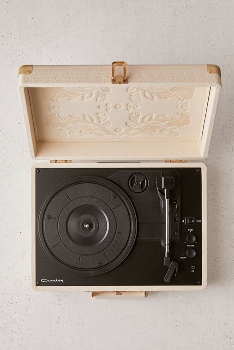 Crosley UO Exclusive Folklore Floral Cruiser Bluetooth Record Player | Urban Outfitters Urban Uutfitters, Interior, Diy, Vintage, Retro, Record Players, Vinyl Record Player, Record Player, Vinyl Records
