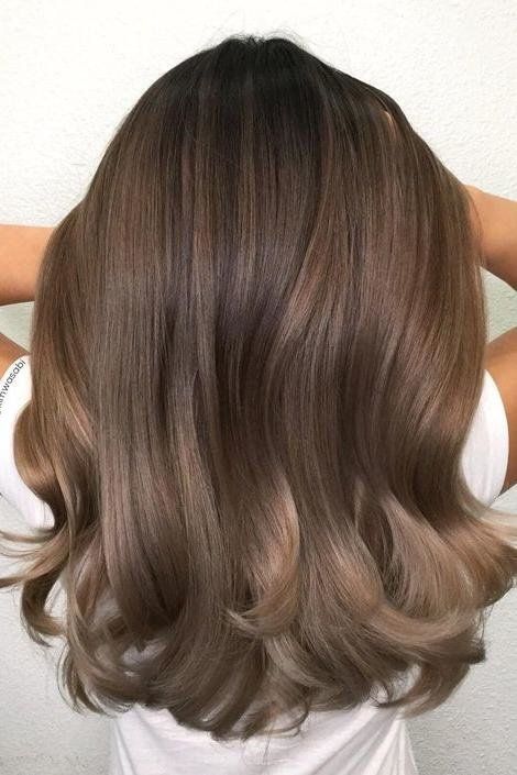The Best Hair Color Ideas for Brunettes: Beige Brown and Ice Gold Long Hair Styles, Hair Styles, Hair Trends, Balayage, Curly Hair Styles, Hair Color Balayage, Haar, Hair Color Trends, Hair Color Highlights