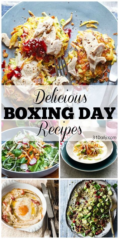 Boxing Day Customs and Delicious Leftover Recipes | 31Daily.com Boxing Day, Wines, Boxing Day Food, Dinner Party Menu, Lunch, Dinner Menu, Dinner Leftovers, Delicious Dishes, Favorite Recipes