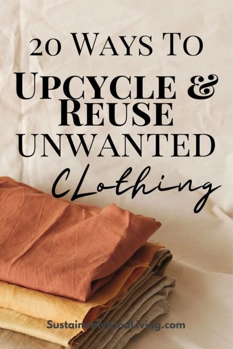 Upcycling, Inspiration, Recycling, Upcycled Crafts, Quilting, Diy, How To Upcycle Clothes, Repurpose Old Clothes, Upcycle Repurpose