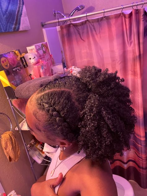 Outfits, Summer, Protective Hairstyles Braids, Natural Hair Styles For Black Women, Pretty Braided Hairstyles, Natural Hair Braids, Natural Hair Styles Easy, Curly Hair Styles Naturally, 4c Natural Hairstyles