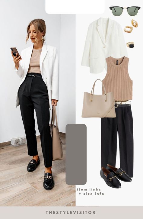 Casual Chic, Business Casual Outfits, Workwear, Office Looks, Workwear Women, Work Outfits Office, Smart Casual Work Outfit, Business Casual Work, Smart Casual Outfit