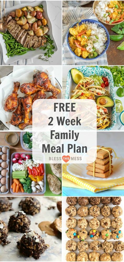 Free 2 week meal plan will change your life - it makes eating healthy easy for the whole family! #healthyliving #recipes #healthyfood #healthyrecipes #mealplan #healthymealplan Meals, Healthy Eating, Meal Planning, Healthy Recipes, Lean Protein, Nutritious, Delicious Meals, Home Recipes, Food Blogger