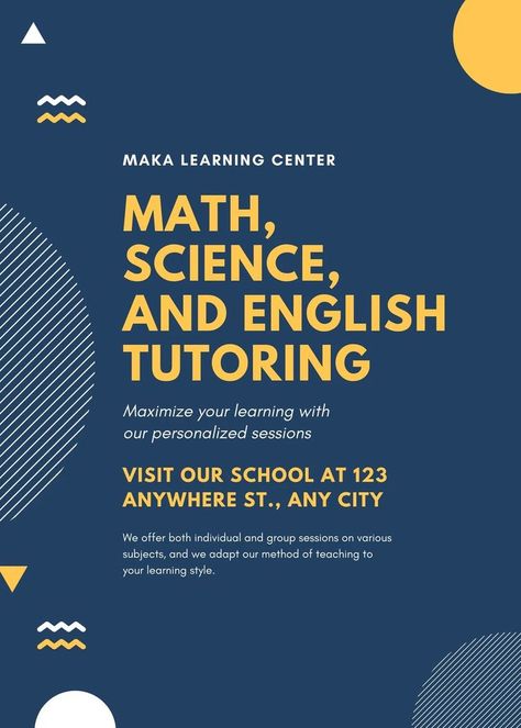 Tutoring Flyer Template Free Download (1st Amazing Design) Design, Maths, Teaching, Tutoring Flyer, Learning Centers, Math Tutor, Online Tutoring, Tuition Poster, Learning Style