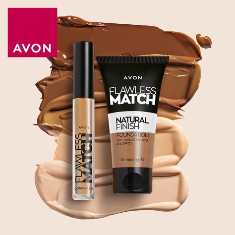 ☀️ FLAWLESS FOUNDATION & CONCEALER ☀️ The Flawless Foundation and Concealer you need just got an upgrade! 😍 With improved formulas, new shades and stunning packaging, there's not a better duo to bag! GET YOURS HERE https://bit.ly/afsccbckbc AVON ONLINE https://linktr.ee/Beauty.And.Style #Avon #AvonBeauty #MakeUp #Concealer #Foundation Packaging, Make Up, Mascara, Concealer, Foundation, Maquillaje, Makeup, Flawless, Duo