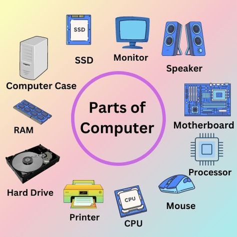 Software, Computer Basics, Computer Components, Computer Hardware, Computer Maintenance, Computer Knowledge, Computer Basic, Computer Lab, What Is Computer
