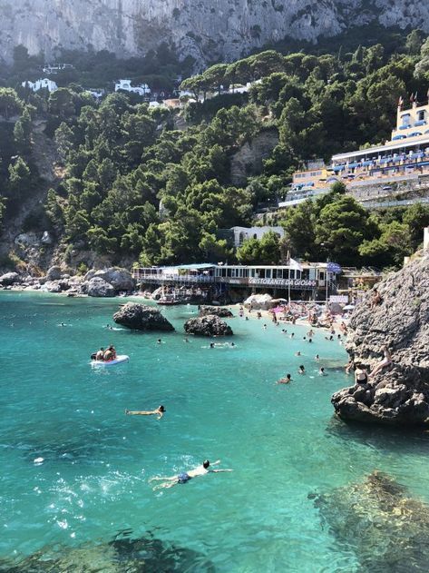 Capri Beach Clubs 2019 Edition ~ Lylita's Way Amalfi Coast, Capri, Cinque Terre, Amalfi, Italia, Capri Italy, Paisajes, Vacay
