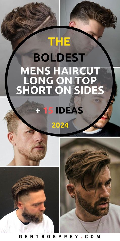 Embrace texture with "Men's Haircut Long On Top Short On Sides Medium Lengths Wavy." Say goodbye to plain hairstyles and welcome a year of dynamic and textured looks. Our collection showcases medium-length haircuts with long on top and short on sides, perfect for wavy hair. In 2024, redefine your style with haircut ideas that embrace natural waves and provide a fresh and fashionable appearance. Glow, Fresh, Mens Medium Length Hairstyles, Mens Haircuts Thick Hair, Mens Wavy Haircuts, Mens Haircuts Straight Hair, Mens Haircuts Medium, Top Haircuts For Men, Mens Hairstyles Short Sides Long Top
