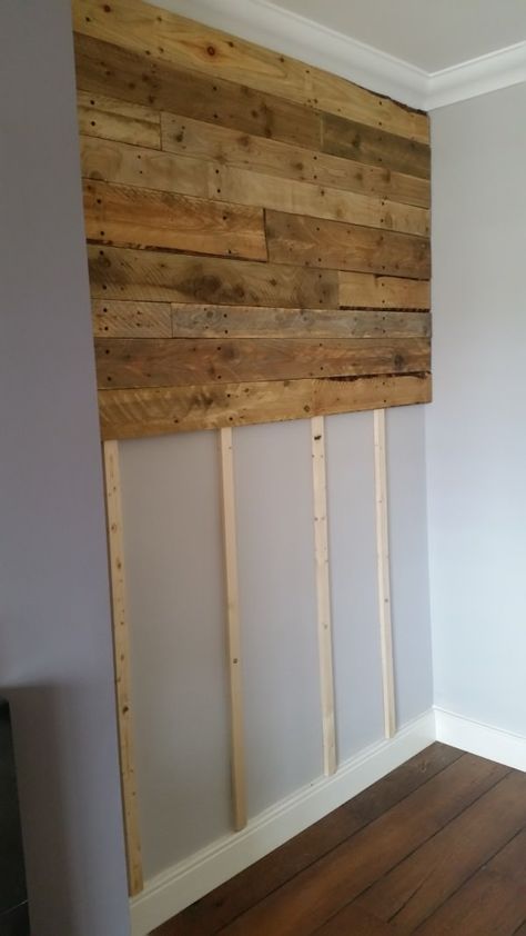 Pallet Wall Living Room Pallet Projects Pallet Walls Home Décor, Wood Pallets, Pallet Projects, Wood Pallet Wall, Pallet Walls, Wooden Pallet Wall, Pallet Wall, Wood Wall, Pallet Ideas