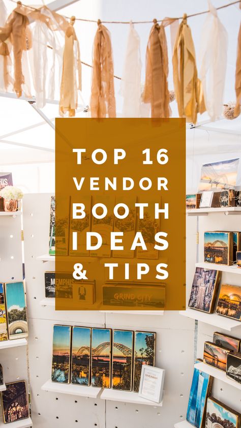 16 vendor booth ideas and tips for selling at art festivals, craft fairs and indie markets. Pinboard Diy, Booth Display Ideas Diy, Art Festival Booth, Vendor Booth Ideas, Craft Booth Design, Art Fair Display, Art Fair Booth, Vendor Booth Display, Farmers Market Booth